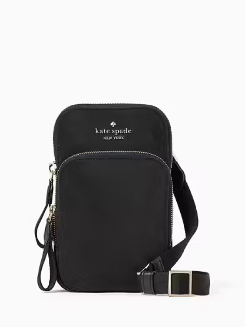 kate spade Black Chelsea Dual Zip Phone Crossbody Bag - Picture 1 of 6